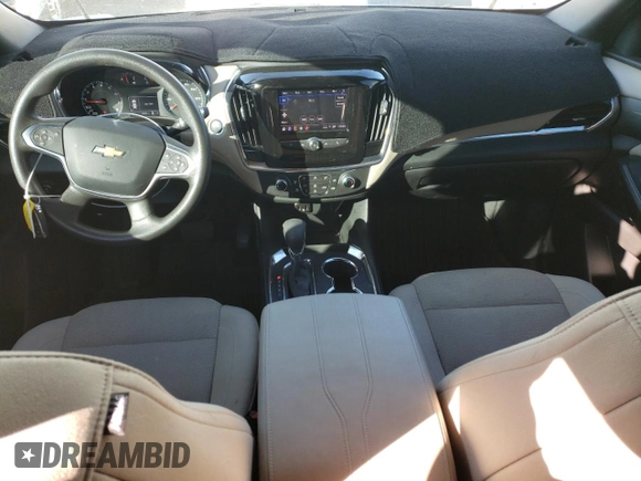 2023 Chevrolet Traverse LS with VIN 1GNEVFKW5PJ224260, listed as a Copart auction lot 87762735 with 40,689 mi miles and Salvage Title. Bid and sale history available at carsss.com. Image 8.