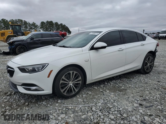 2018 Buick Regal with VIN W04GN6SX0J1100599, listed as a Copart auction lot 41698515 with 93,006 mi miles and Salvage Title. Bid and sale history available at DreamBid. Image 1.