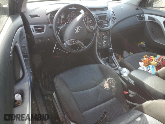 2014 Hyundai Elantra z VIN KMHDH6AH7EU028262, wystawiony jako Copart lot #56539675 z przebiegiem 94 732 mil mil oraz Tytuł czysty. Historia ofert i sprzedaży dostępna na DreamBid. Obrazek 8.