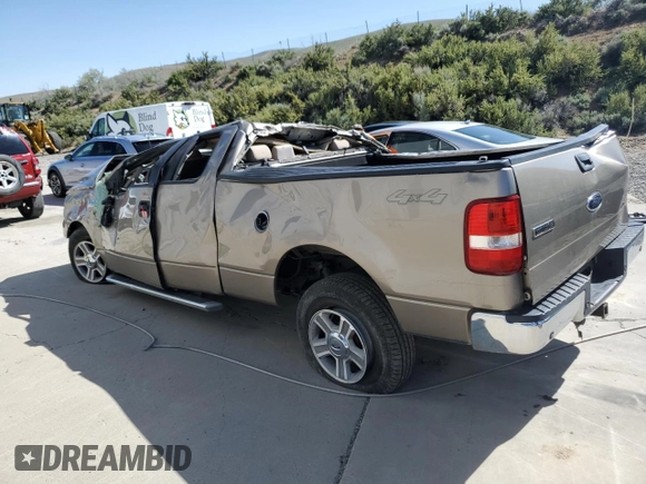 2005 Ford F-150 XLT with VIN 1FTPX145X5NA53322, listed as a Copart auction lot 54584834 with 0 mi miles and Non Repairable. Bid and sale history available at carsss.com. Image 2.