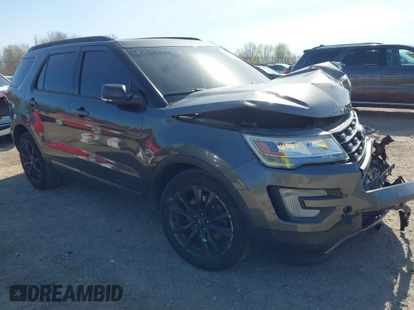 2017 Ford Explorer XLT with VIN 1FM5K8D89HGB29061, listed as a IAAI auction lot 42133475 with 121,086 mi miles and . Bid and sale history available at DreamBid. Image 1.