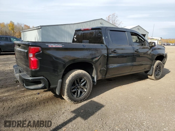 2022 Chevrolet Silverado 1500 LT Trail Boss with VIN 3GCUDFED4NG525165, listed as a Copart auction lot 77381464 with 49,349 mi miles and Salvage Title. Bid and sale history available at DreamBid. Image 3.