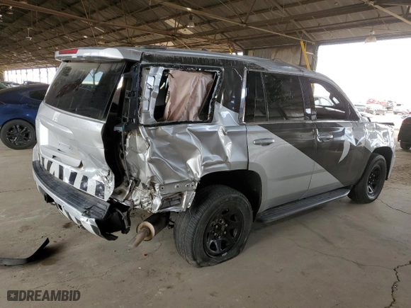 2020 Chevrolet Tahoe Commercial with VIN 1GNLCDEC5LR230512, listed as a Copart auction lot 48422295 with 0 mi miles and Salvage Title. Bid and sale history available at carsss.com. Image 3.
