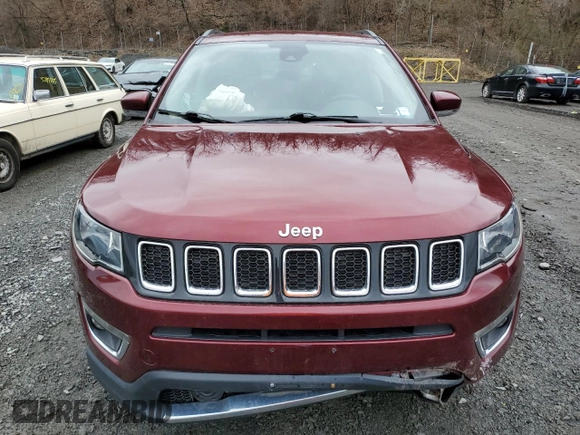 2021 Jeep Compass Limited with VIN 3C4NJDCB4MT565349, listed as a Copart auction lot 52520465 with 79,656 mi miles and Salvage title. Bid and sale history available at DreamBid. Image 5.