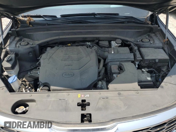 2020 Kia Telluride SX with VIN 5XYP5DHC2LG078042, listed as a Copart auction lot 58500965 with 32,040 mi miles and Salvage title. Bid and sale history available at DreamBid. Image 12.