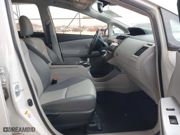 2017 Toyota Prius v Two with VIN JTDZN3EU0HJ071095, listed as a IAAI auction lot 41567524 with 46,892 mi miles. Bid and sale history available at carsss.com. Image 5.
