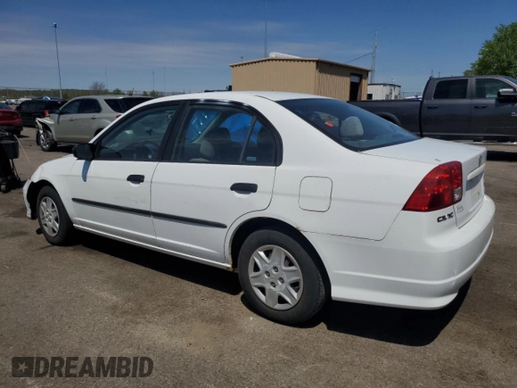 2004 Honda Civic VP with VIN 2HGES16384H536205, listed as a Copart auction lot 54513965 with 200,508 mi miles and Clean Title. Bid and sale history available at carsss.com. Image 2.