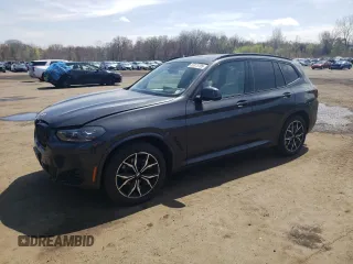 2024 BMW X3 xDrive30i z VIN 5UX53DP03R9U49903, wystawiony jako Copart lot #53373785 z przebiegiem 15 944 mil mil oraz Szkody całkowita. Historia ofert i sprzedaży dostępna na DreamBid. Obrazek 1.