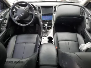 2017 Infiniti Q50 3.0t Sport with VIN JN1EV7AR4HM841419, listed as a Copart auction lot 85579134 with 101,216 mi miles and Salvage Title. Bid and sale history available at carsss.com. Image 8.
